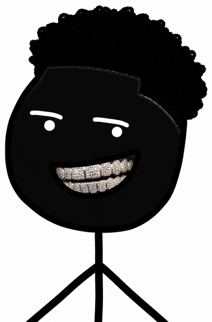 a crude drawing of ansem, unbothered